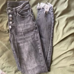 Black Judy blue jeans